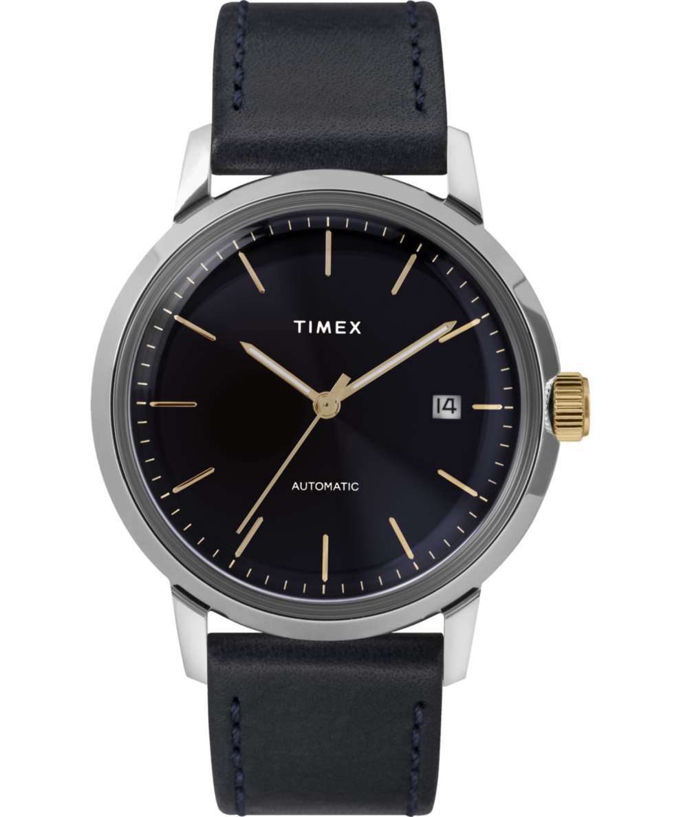 TW2T23100 Marlin® Automatic 40mm Leather Strap Watch Primary Image