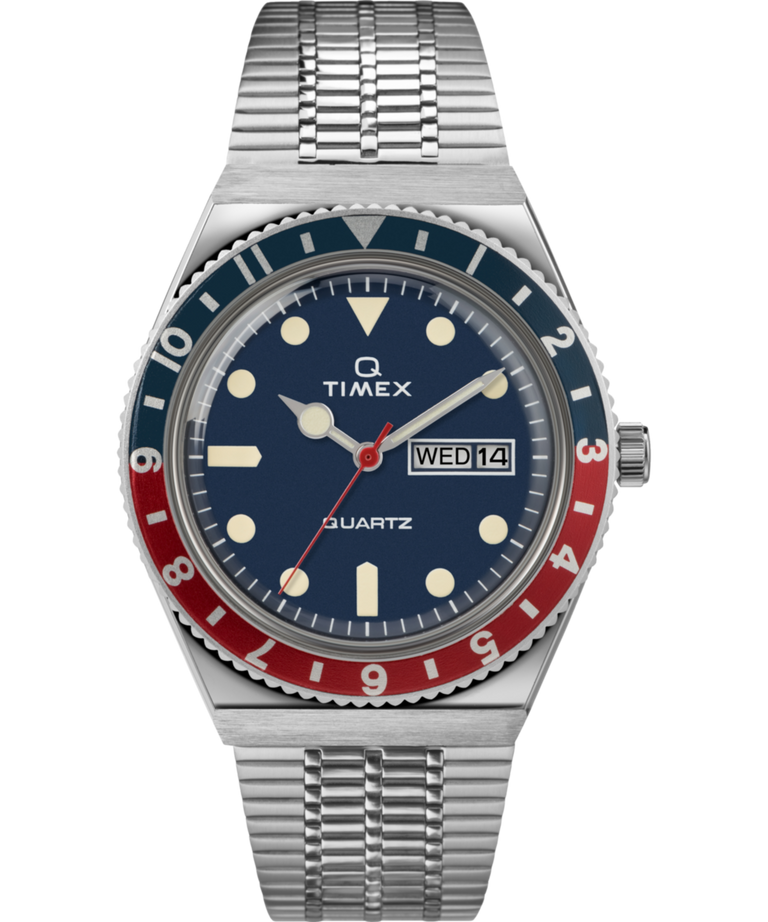TW2T80700 Q Timex 1979 Reissue 38mm Stainless Steel Bracelet Watch Primary Image