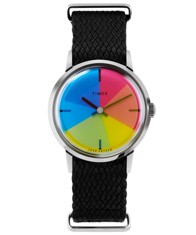 TW2T83100 Timex x Todd Snyder Marlin Hand-Wound 1969 Color Flicks Reissue Primary Image