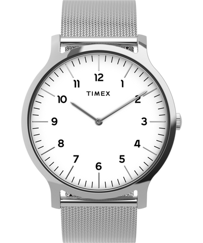 TW2T95400 Norway 40mm Stainless Steel Mesh Band Watch Primary Image