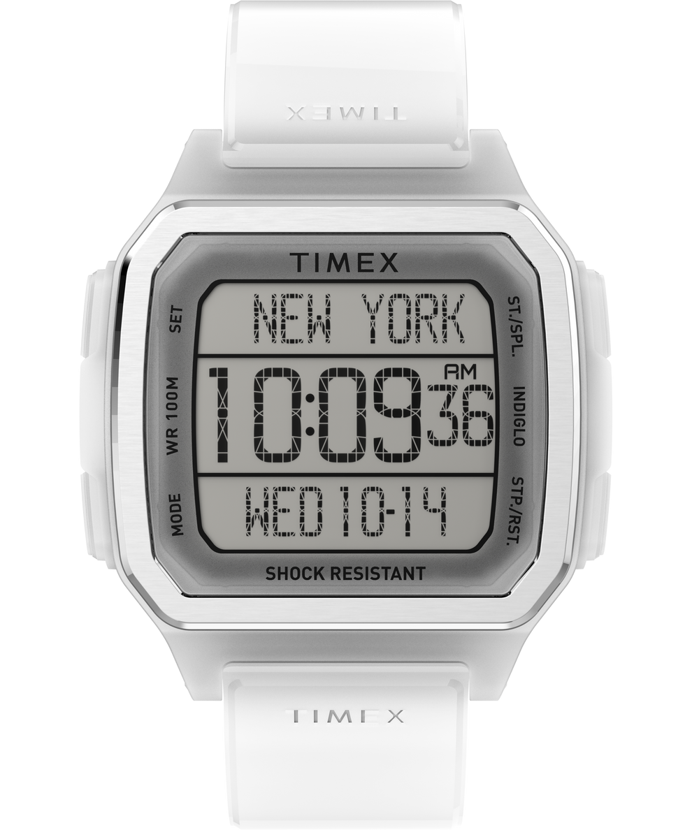 Command Urban™ 47mm Silicone Strap Watch