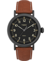 TW2U58600 Timex Standard 40mm Leather Strap Watch Primary Image