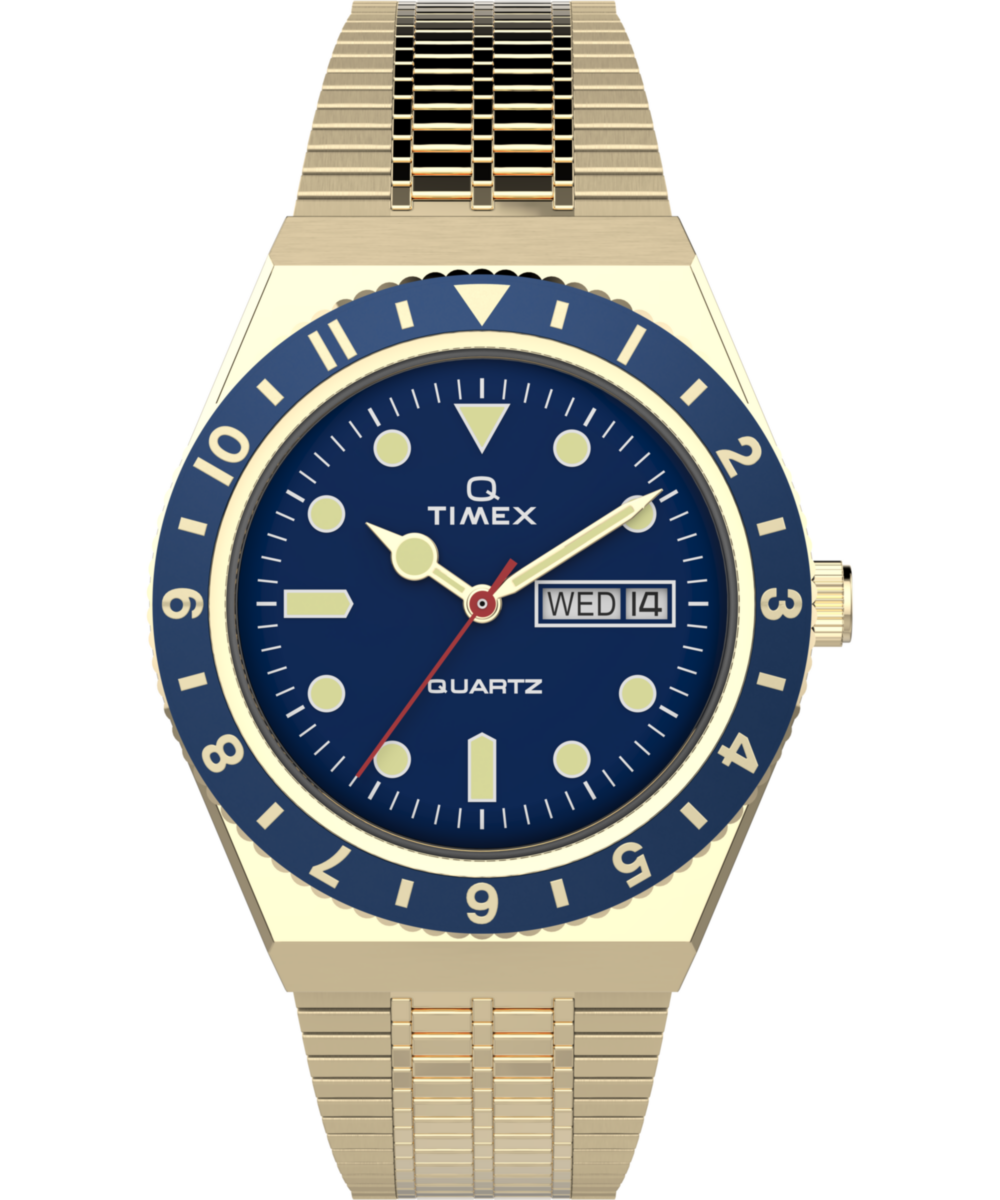 Q Timex Reissue 38mm Stainless Steel Bracelet Watch