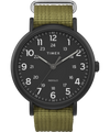 TW2U68200 Timex Weekender® XL 43mm Leather Strap Watch Primary Image