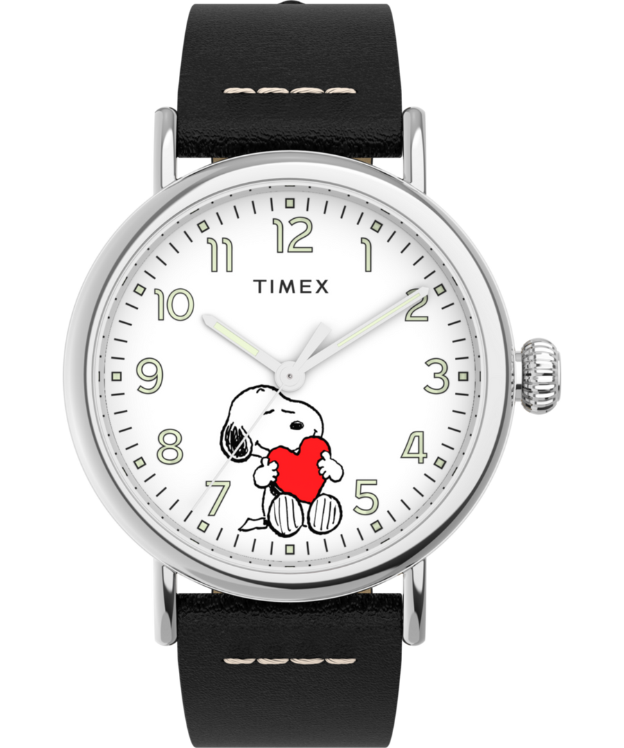 TW2U72200 Timex Standard x Peanuts Featuring Snoopy Valentine's Day Primary Image