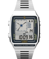 TW2U72400 Q Timex Reissue Digital LCA 32.5mm Stainless Steel Bracelet Watch Primary Image