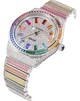 TW2U72600 Timex x Judith Leiber 38mm Stainless Steel Bracelet Watch with Austrian Crystals Profile Image