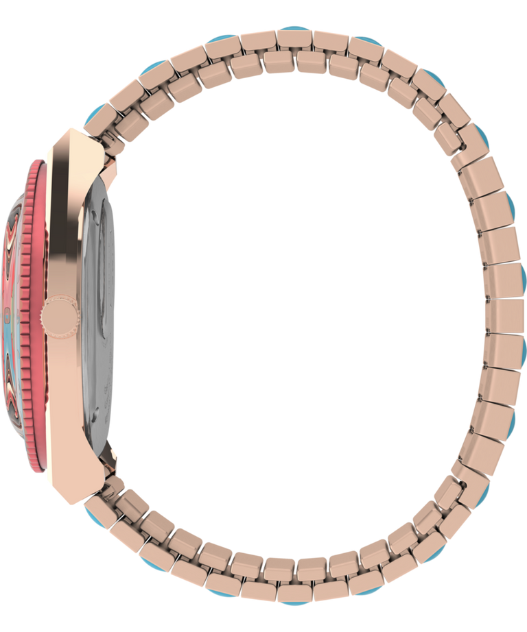 TW2U81500 Q Timex Malibu 36mm Stainless Steel Expansion Band Watch Profile Image