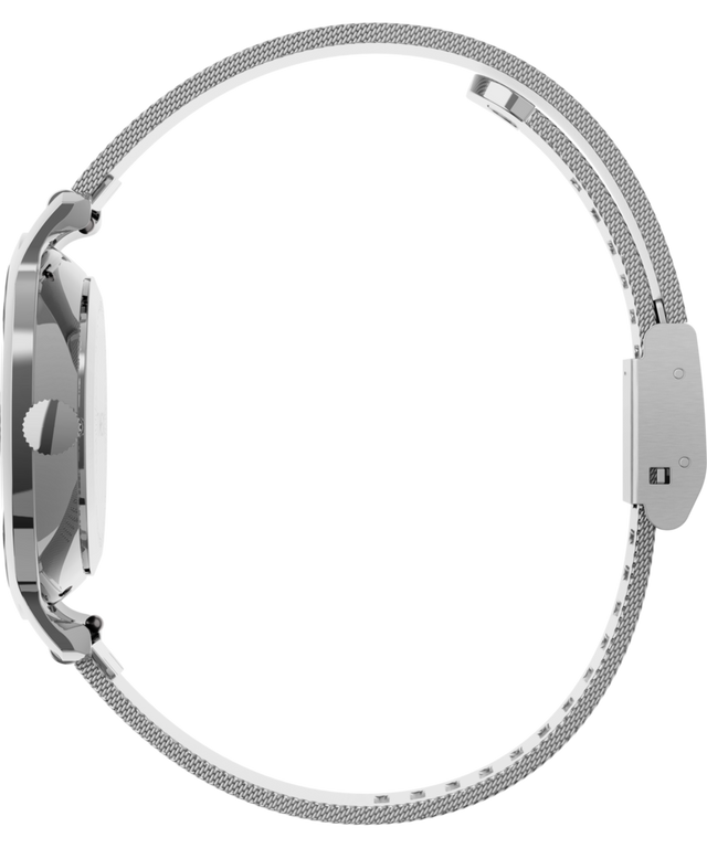 TW2U92900 Imagen de perfil del reloj Transcend™ con correa de malla de acero inoxidable de 31 mm