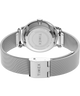 TW2U92900 Transcend™: imagen del fondo de la caja de un reloj con correa de malla de acero inoxidable de 31 mm y su accesorio