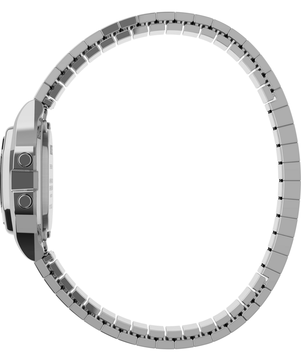 TW2U94200 Timex T80 Mini 27mm Stainless Steel Expansion Band Watch Profile Image