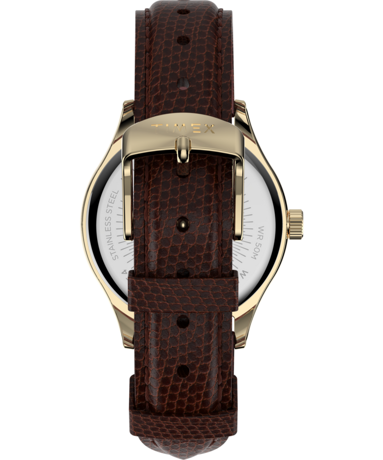 TW2U97800 Waterbury Traditional 34mm Leather Strap Watch Strap Image