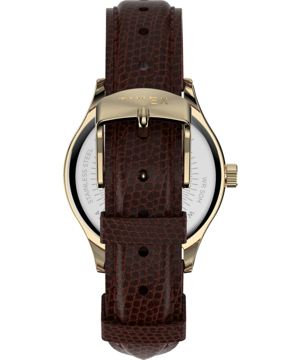 TW2U97800 Waterbury Traditional 34mm Leather Strap Watch Strap Image