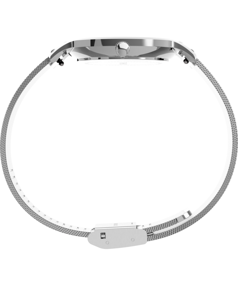 TW2U98200 Transcend™ Floral 34mm Stainless Steel Mesh Band Watch Profile Image