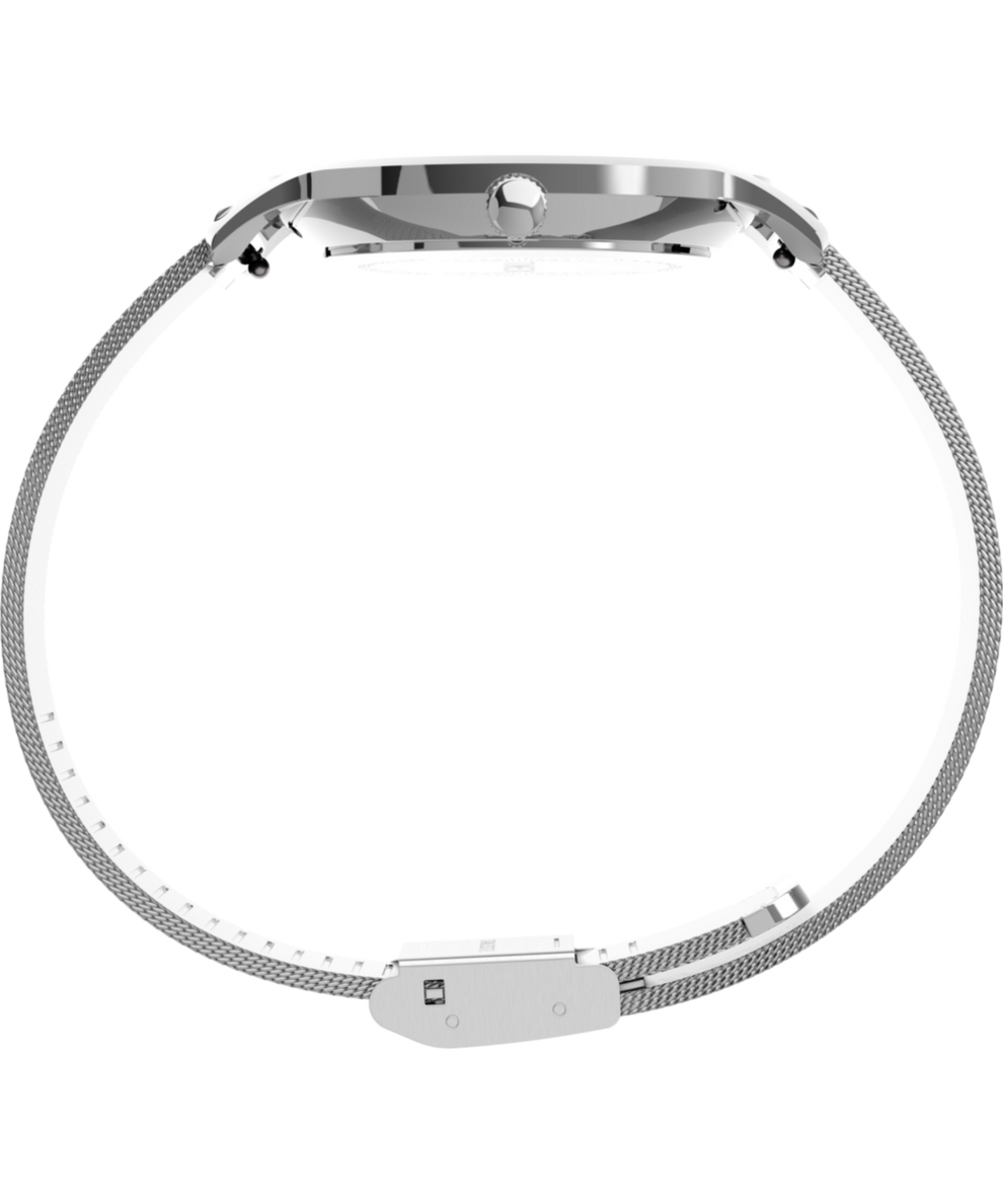 TW2U98200 Transcend™ Floral 34mm Stainless Steel Mesh Band Watch Profile Image
