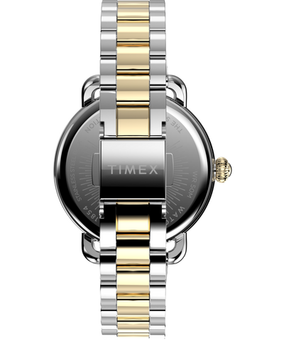 Timex Standard 34mm Stainless Steel Bracelet Watch