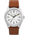 TW2V00600 Expedition North Field Post Mechanical 38mm Eco-Friendly Leather Strap Watch Primary Image