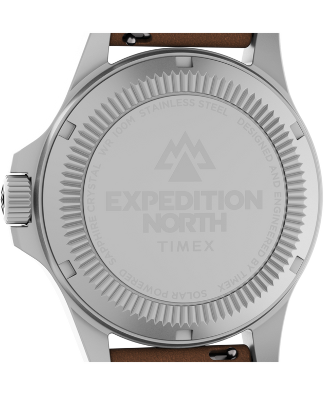 TW2V03600 Expedition Field Post Solar 41mm Eco-Friendly Leather Strap Watch Caseback Image