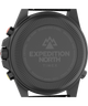 TW2V03900 Expedition Tide-Temp-Compass, reloj de 43 mm con correa de tejido ecológico. Imagen del fondo de la caja.