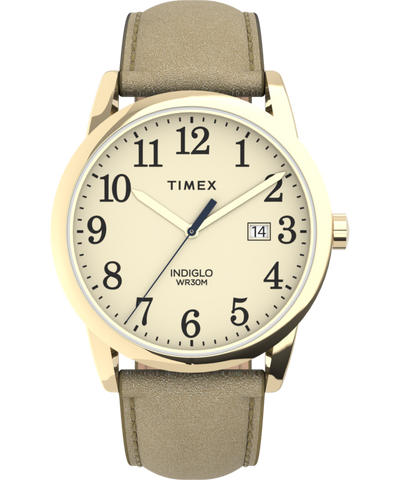 TW2V04700 Easy Reader® 38mm Leather Strap Watch Primary Image