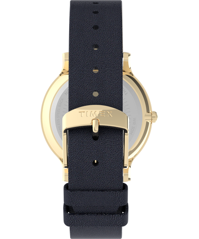 Transcend™ 38mm Leather Strap Watch