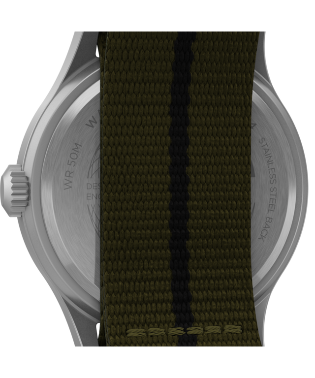 TW2V07700 Expedition Sierra 40mm Fabric Strap Watch Caseback Image