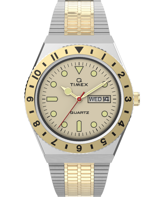 TW2V18600 Q Timex Reissue 38mm Stainless Steel Bracelet Watch Primary Image