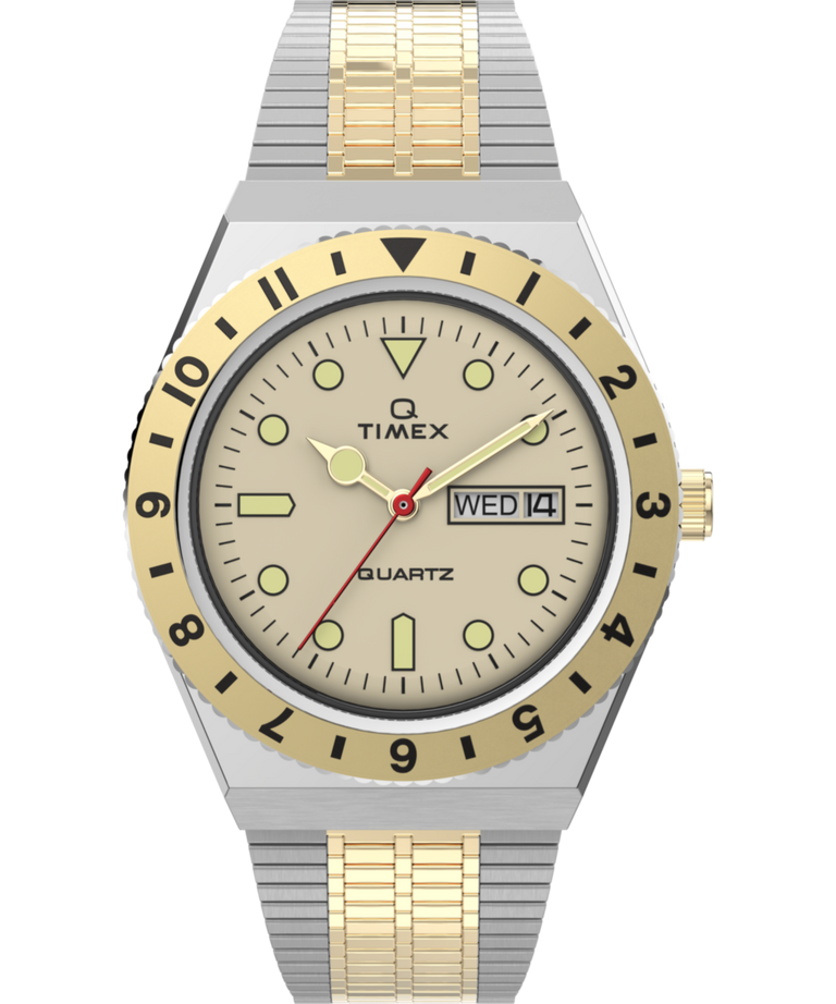 TW2V18600 Q Timex Reissue 38mm Stainless Steel Bracelet Watch Primary Image