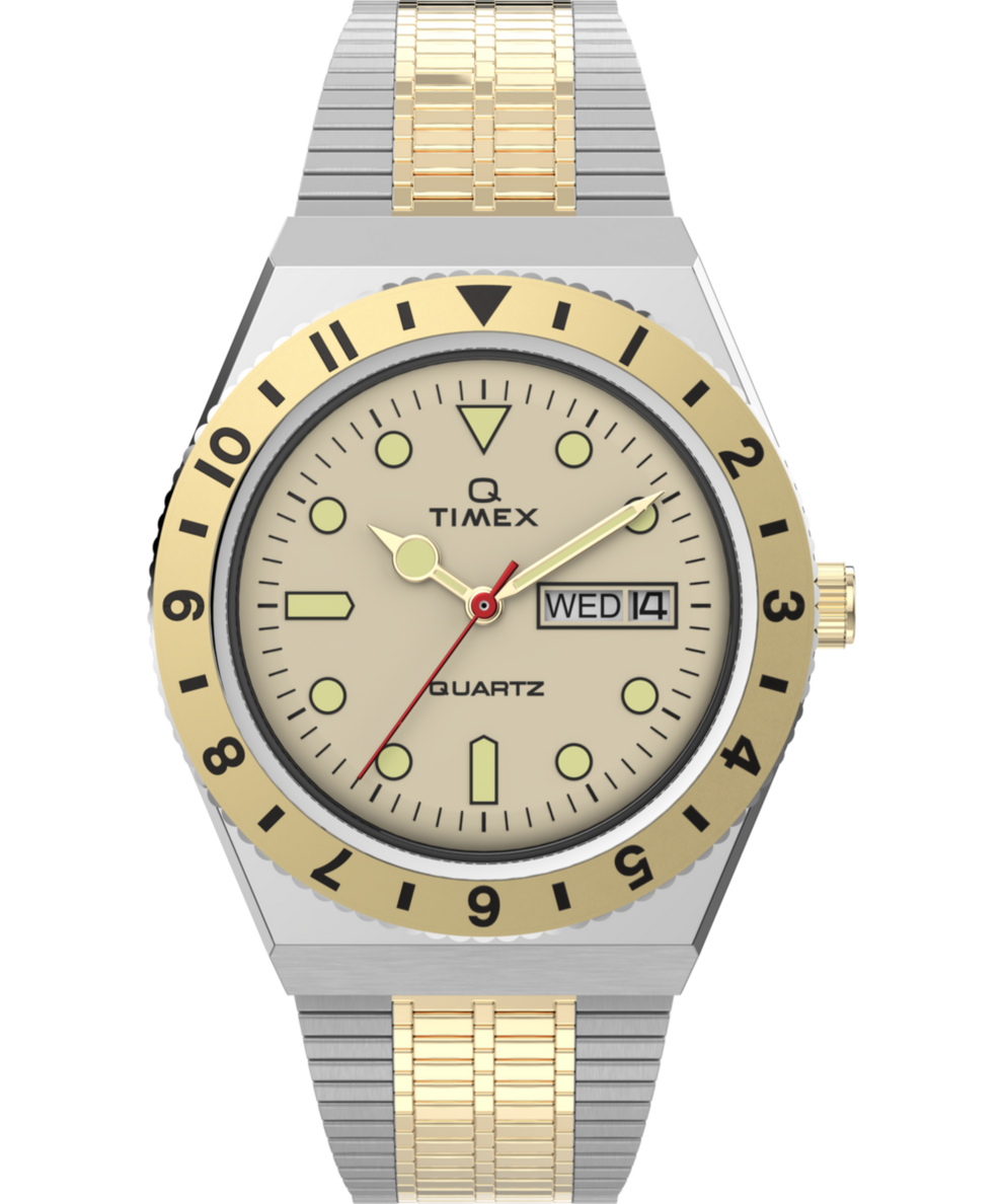 TW2V18600 Q Timex Reissue 38mm Stainless Steel Bracelet Watch Primary Image