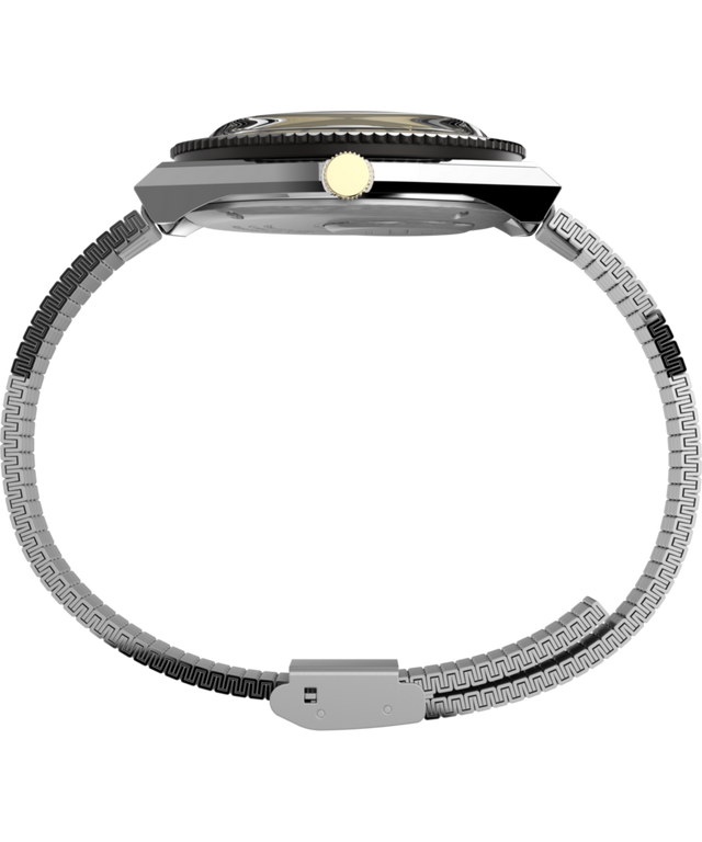 TW2V18600 Q Timex Reissue 38mm Stainless Steel Bracelet Watch Profile Image