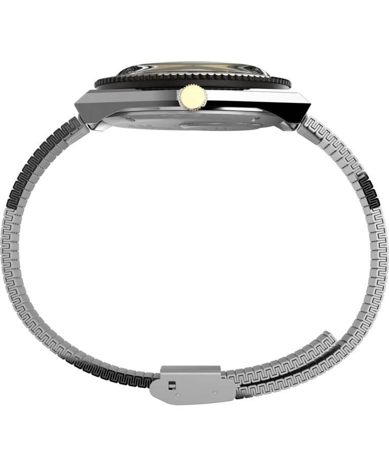 TW2V18600 Q Timex Reissue 38mm Stainless Steel Bracelet Watch Profile Image