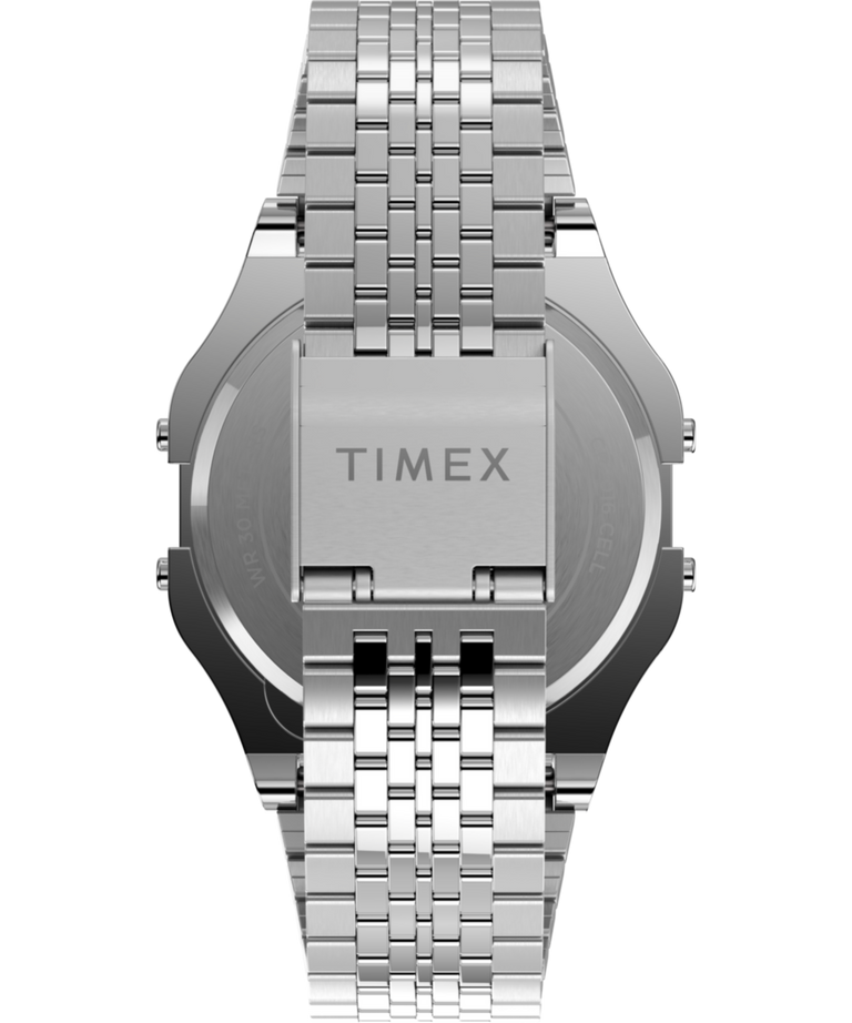 TW2V19300 Timex T80 34mm Stainless Steel Bracelet Watch Strap Image