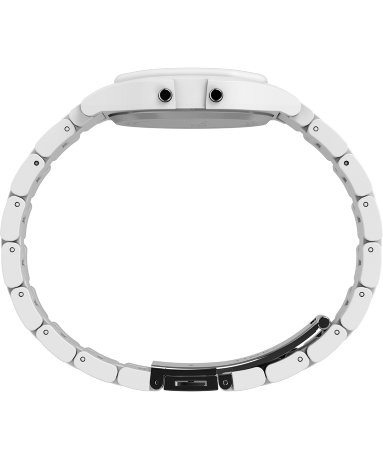 TW2V20100 Timex 80 36mm Glossy White Resin Bracelet Watch Profile Image