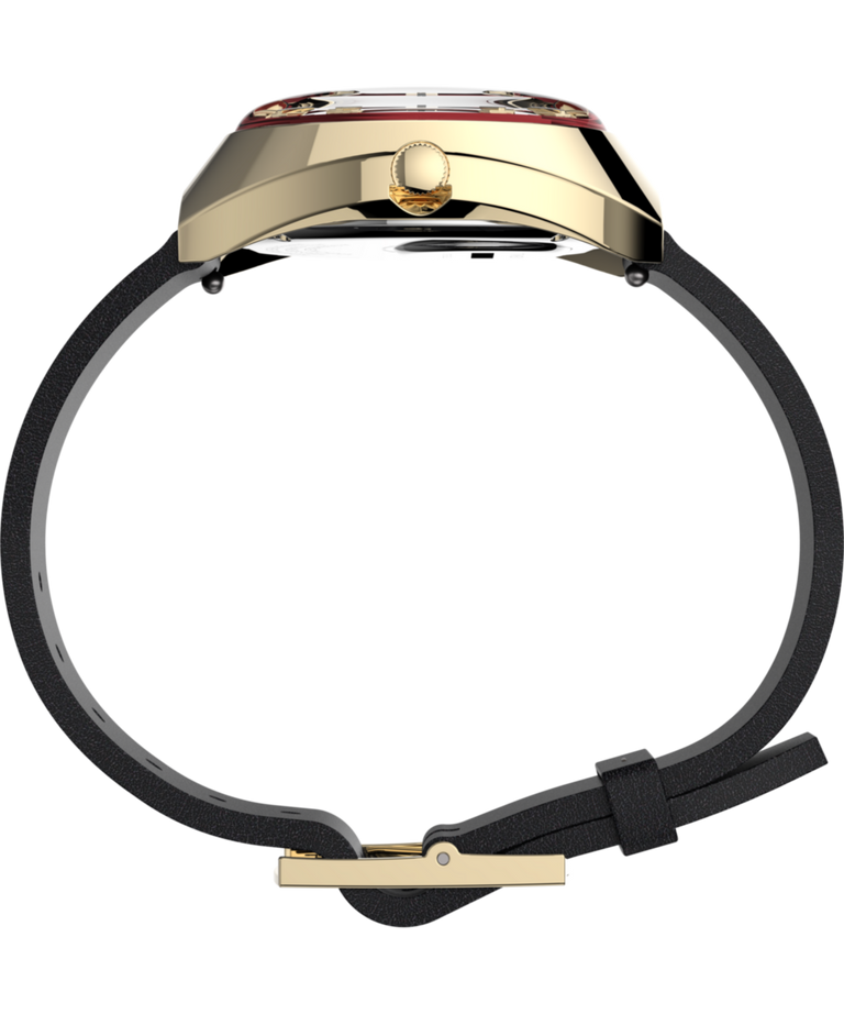 TW2V25400 Q Timex 1972 Reissue 39mm Leather Strap Watch Profile Image