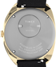 TW2V25400 Q Timex, reedición de 1972, reloj de 39 mm con correa de piel: imagen del fondo de la caja