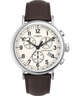 TW2V27600 Timex Standard Chronograph 41mm Leather Strap Watch Primary Image