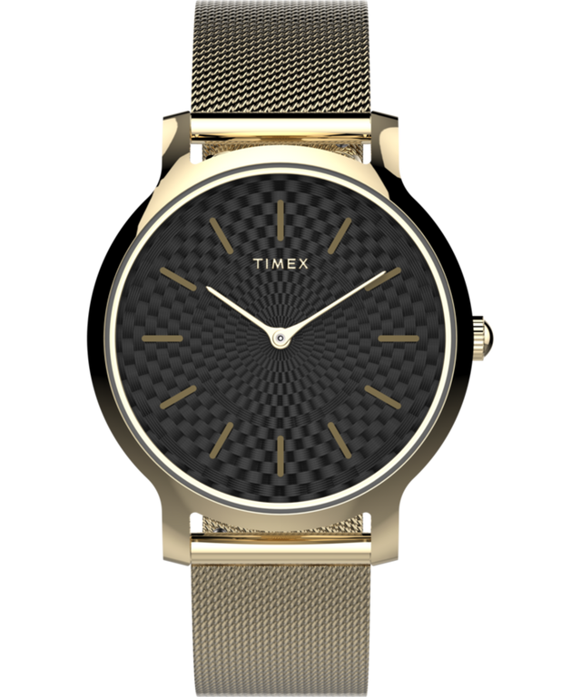 TW2V31100VQ Mens Easy Reader Silver-tone Case with Black Sustainable Strap and White Dial primary image