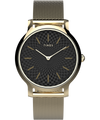 TW2V31100 Transcend™ 34mm Stainless Steel Mesh Band Watch Primary Image
