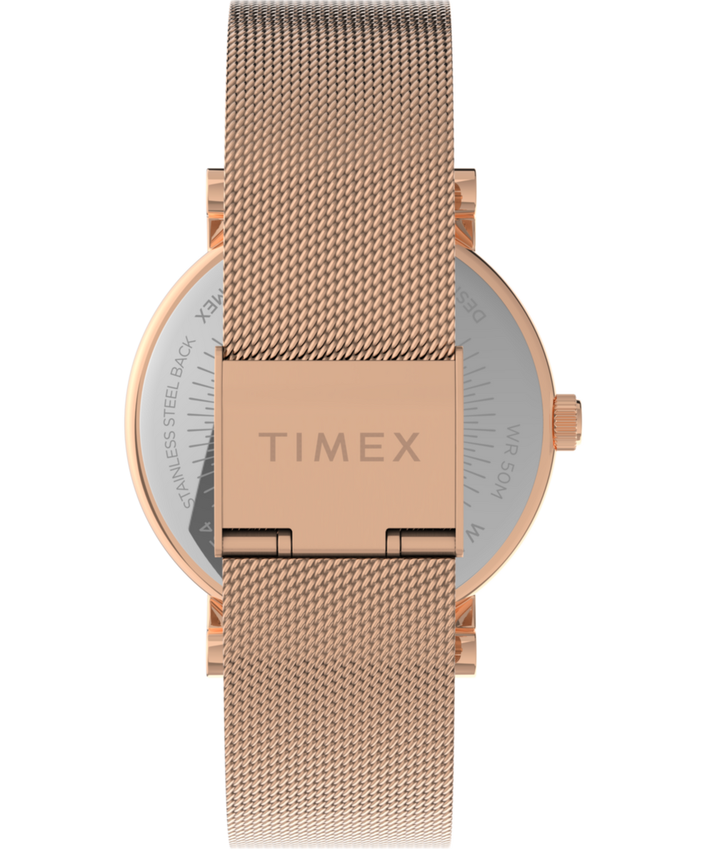 TW2V31200 Crystal Opulence 38mm Stainless Steel Mesh Band Watch Strap Image