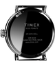 TW2V32700 Timex Standard x Peanuts Take Care 40mm Leather Strap Watch Caseback Image