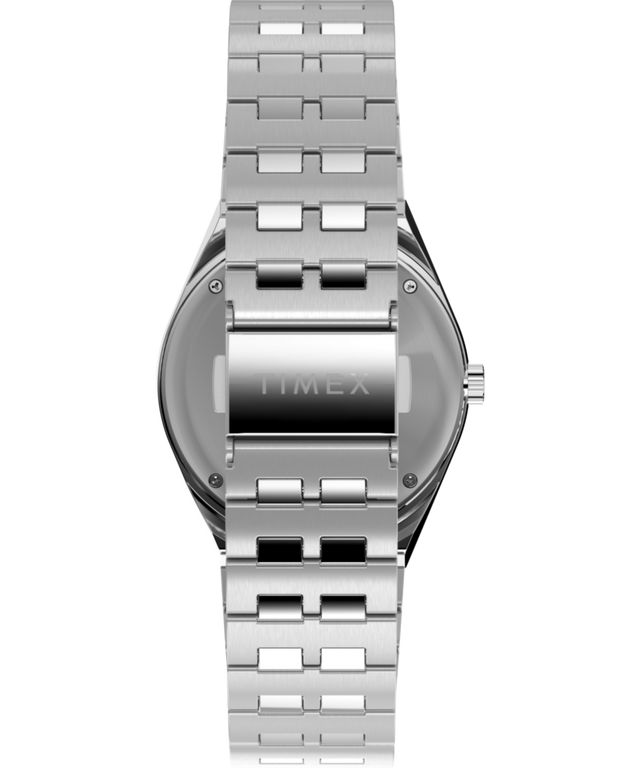 TW2V38000 Q Timex GMT, 38 mm, acero inoxidable, correa de reloj. Imagen