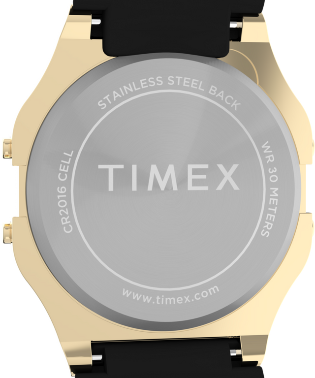 TW2V41000 Timex T80 34mm Resin Strap Watch Caseback Image