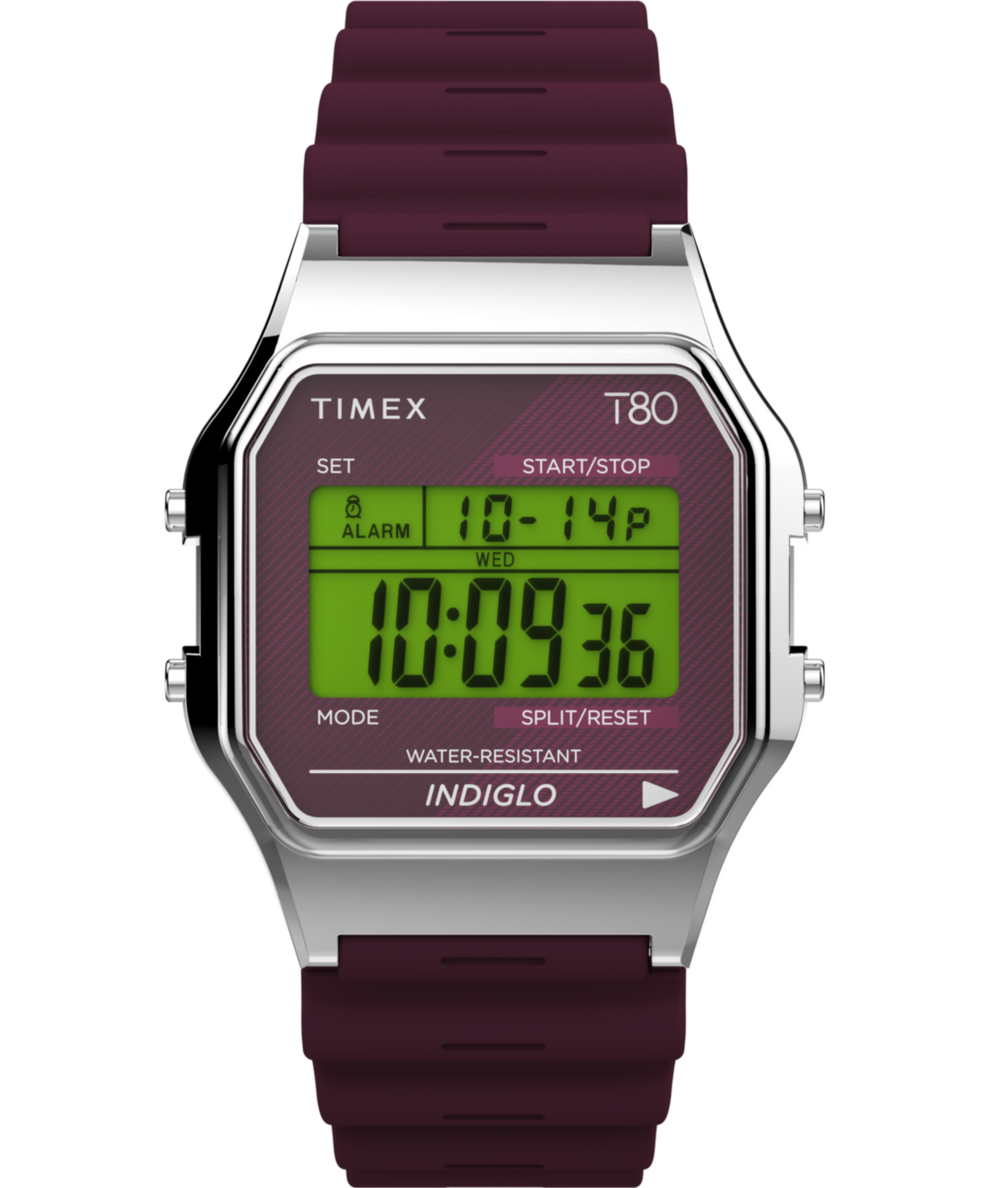 TW2V41300 Timex T80 34mm Resin Strap Watch Primary Image