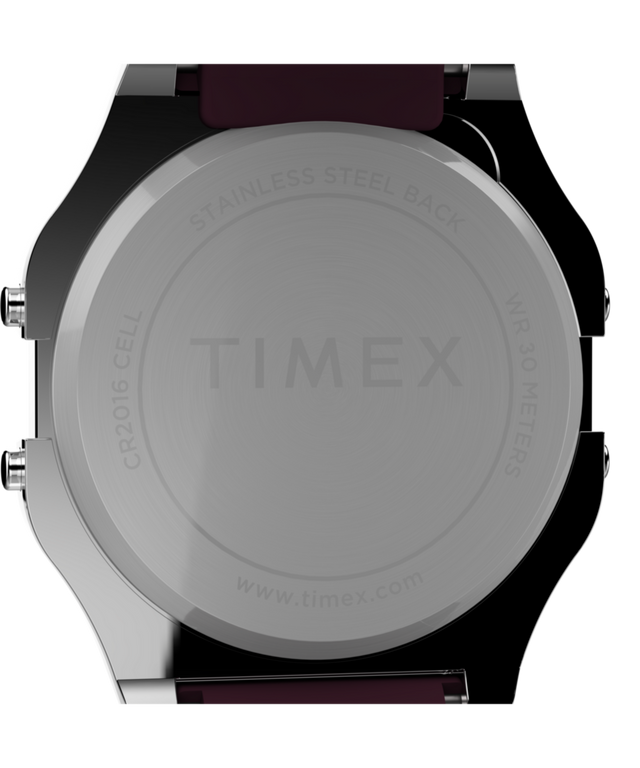 TW2V41300 Timex T80 34mm Resin Strap Watch Caseback Image