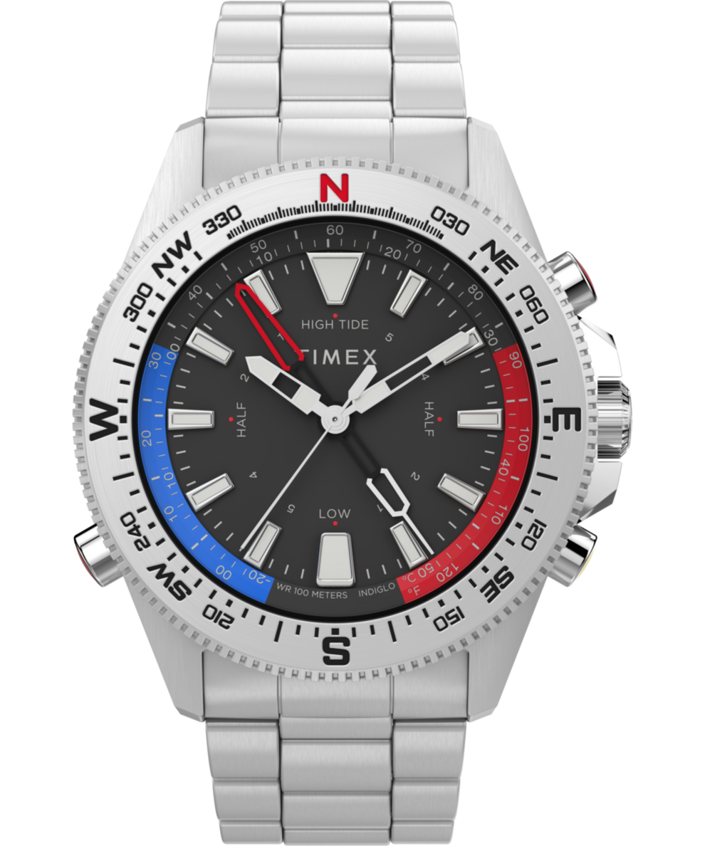 TW2V41800 Expedition Tide-Temp-Compass 43mm Stainless Steel Bracelet Watch Primary Image