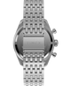 TW2V42400 Waterbury Cronógrafo de 41 mm con brazalete de acero inoxidable. Imagen de la correa del reloj