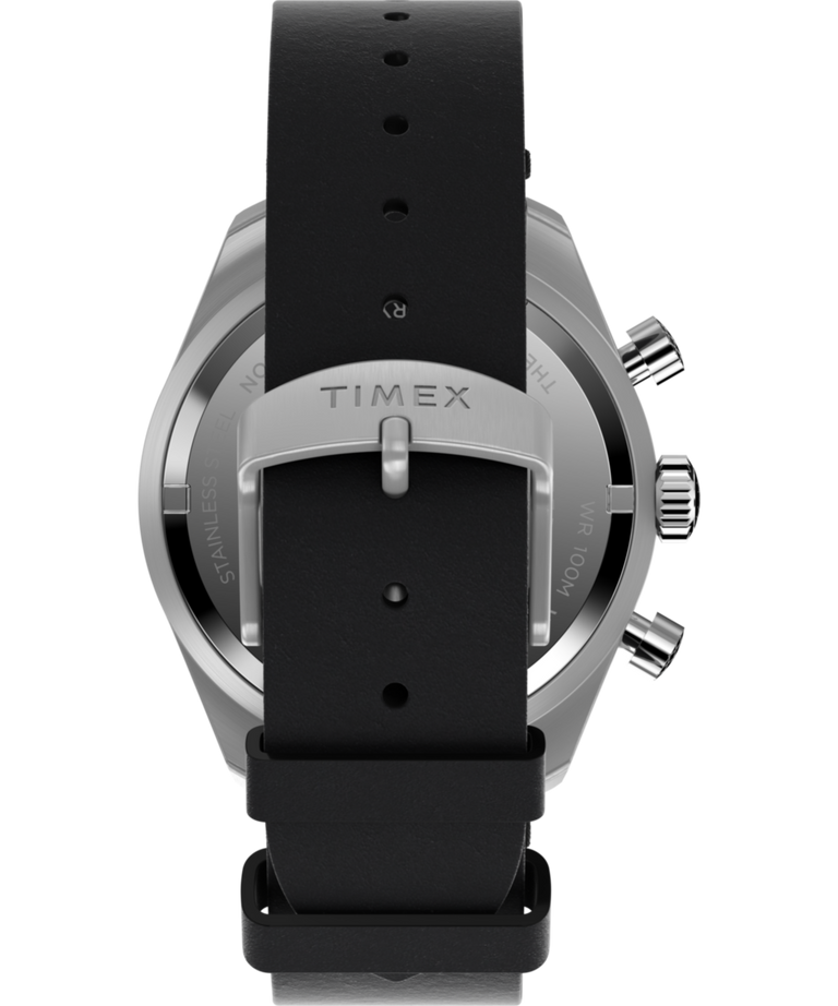 TW2V42500 Waterbury Cronógrafo de 41 mm con correa de piel. Imagen de la correa del reloj