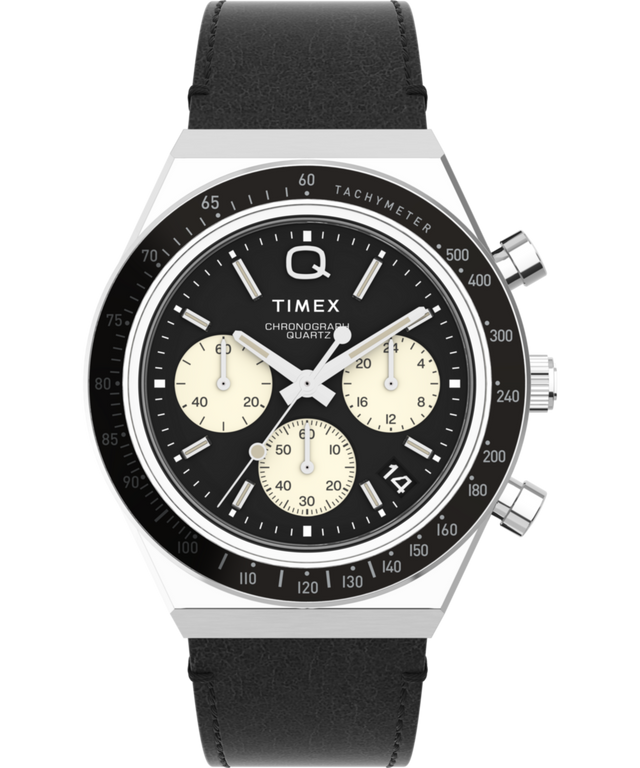 TW2V42700 Q Reloj Timex Cronógrafo de 40 mm con correa de piel - Imagen principal