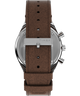 TW2V42800 Q Timex Cronógrafo de 40 mm con correa de piel. Imagen de la correa del reloj
