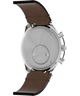 TW2V42800 Q Reloj Timex Cronógrafo de 40 mm con correa de piel. Imagen del fondo de la caja con accesorio